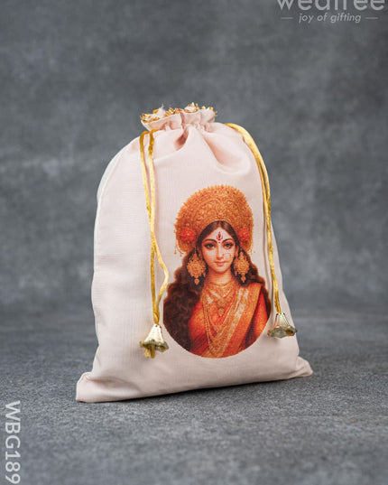 Amman Face String Bag - 10x8 inch - WBG1891 - String Bags