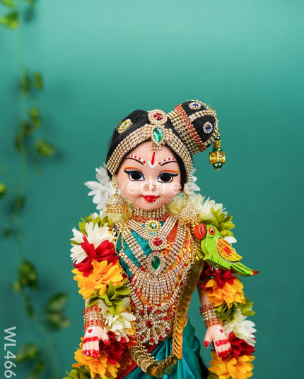 Andal With Parrot Doll - Wl4669 Wedding Essentials