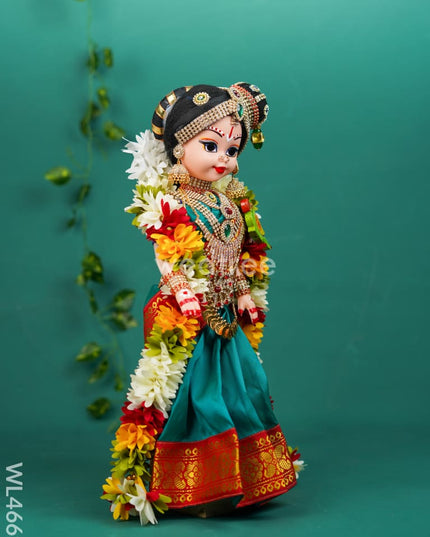 Andal With Parrot Doll - Wl4669 Wedding Essentials