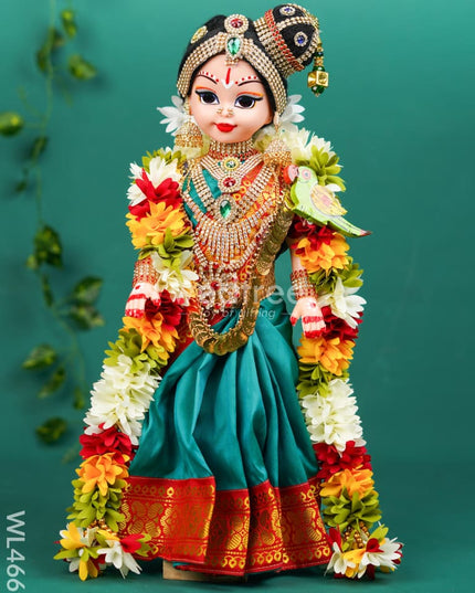 Andal With Parrot Doll - Wl4669 Wedding Essentials