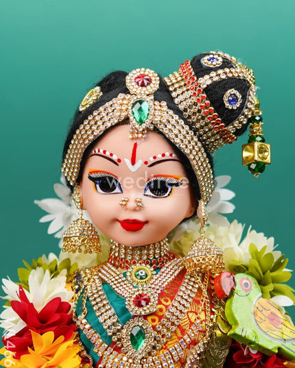 Andal With Parrot Doll - Wl4669 Wedding Essentials