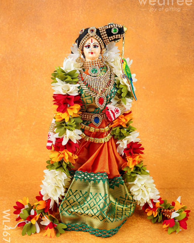 Andal with Parrot Doll - WL4670 - Dolls