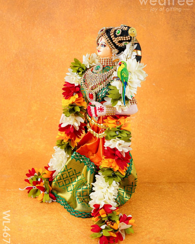 Andal with Parrot Doll - WL4670 - Dolls