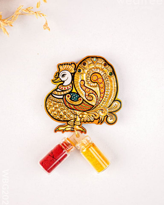 Annapakshi Haldi Kumkum - WBG2027 - Add-ons