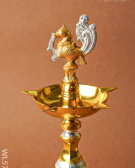 Annapakshi Kuthu Vilaku - 13 inch - WL5703 - EPNS Gifts