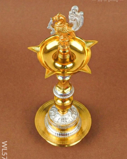 Annapakshi Kuthu Vilaku - 13 inch - WL5703 - EPNS Gifts