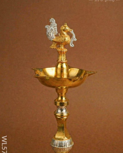 Annapakshi Kuthu Vilaku - Set of 2 - 20 inch - WL5707 - EPNS Gifts