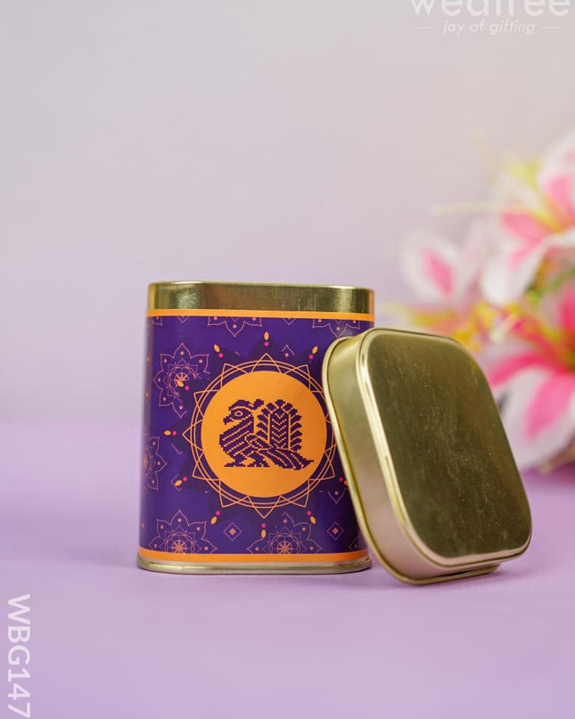 Annapakshi Tin Box - Wbg1477 Jars & Boxes Rg
