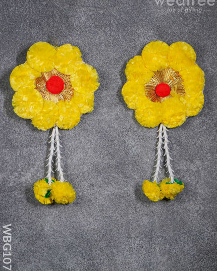Artificial Flower Wall Hanging - Wbg1077 Thorans