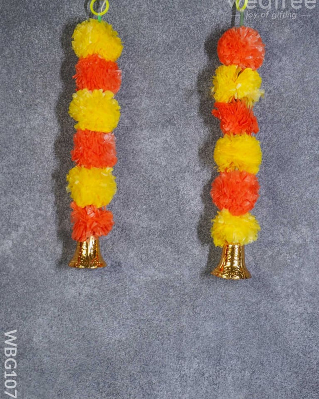 Artificial Flower Thoran With Bells - Wbg1079 Thorans
