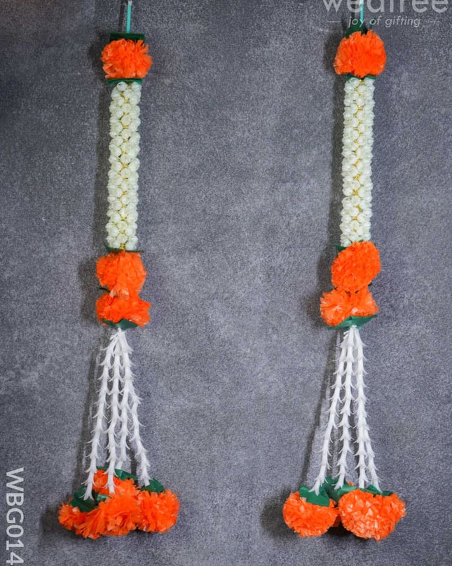 Artificial Flower Thoran - Set Of 2 Wbg0142 Thorans