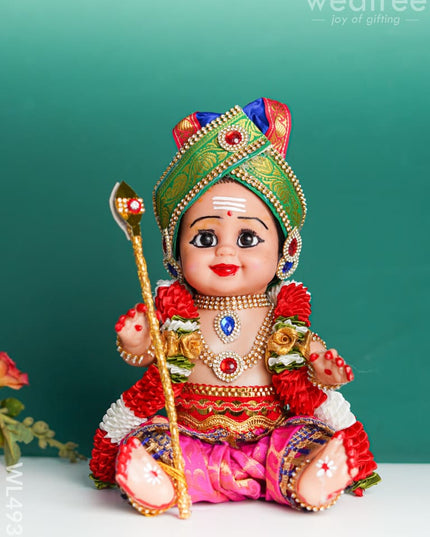 Baby Murugan Doll - 11 inch - WL4939 Dolls