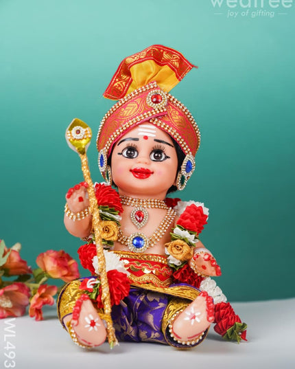 Baby Murugan Doll - 11 inch - WL4939 Dolls