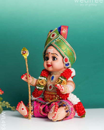 Baby Murugan Doll - 11 inch - WL4939 Dolls