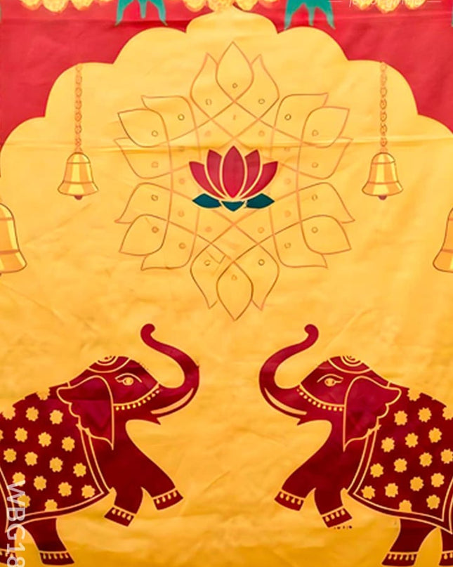 Back Drop Design - Elephant Prints - WBG1870 - Backdrops