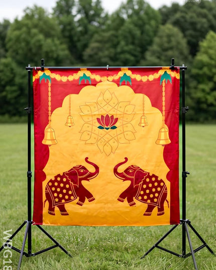 Back Drop Design - Elephant Prints - WBG1870 - Backdrops