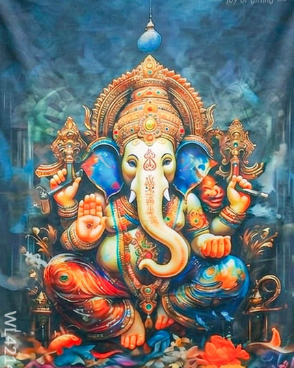 Back Drop - Ganesha Design - WL4214-1 - Backdrops