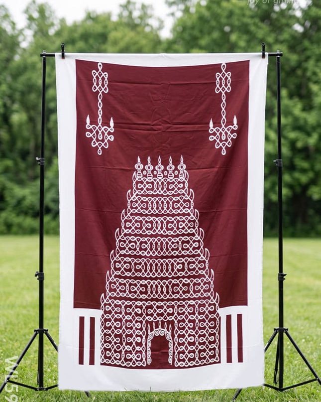 Back Drop - Gopuram Kolam - WL5965 - Backdrops