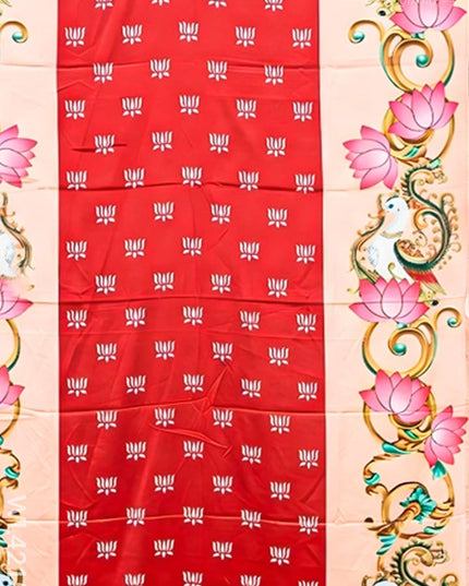 Back Drop - Lotus Peacock Design - WL4215-4 - Backdrops