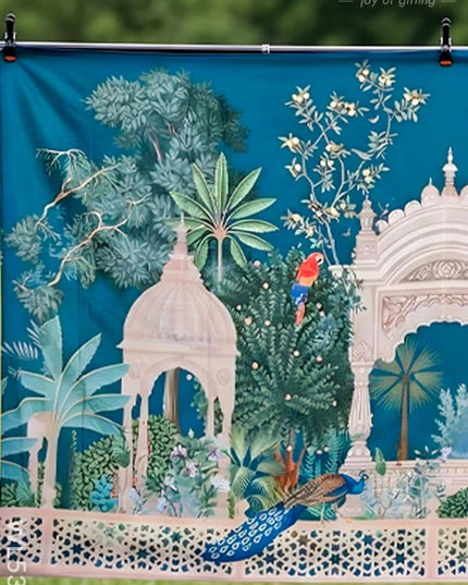 Back Drop - Peacock Design - WL5360 - Backdrops