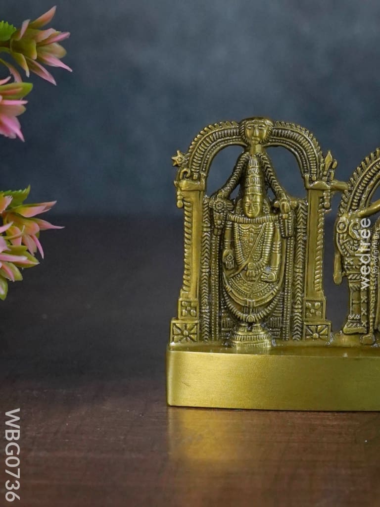 Balaji Padmavathi Thayar Murthi - Antique Finish Wbg0736 Divine Figurines