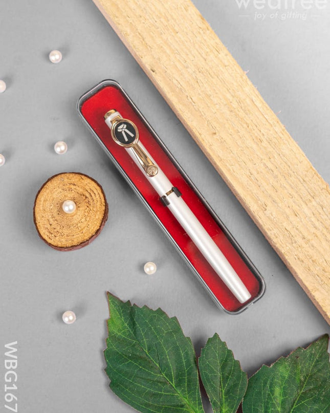 Ball Pen - Puket White Advocate - WBG1676 Pens