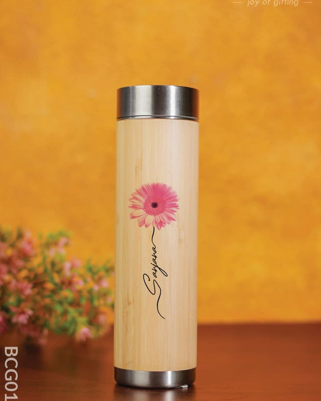 Bamboo Bottle - 9.5 Inch Bcg0190 Bottles & Mugs