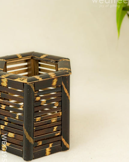 Bamboo - Pen Stand - 4 inch - WBG1958 - Eco-Friendly RG