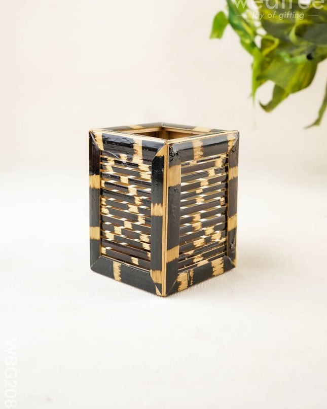 Bamboo - Pen Stand - 4 inch - WBG2080 - Eco-Friendly RG