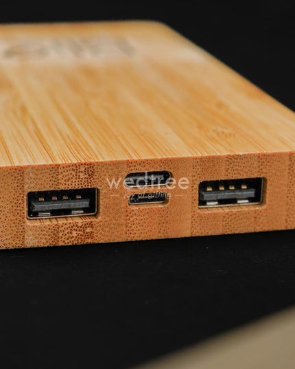 Bamboo Power Bank - Wl4007 Personalised Gifts