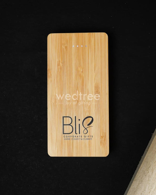 Bamboo Power Bank - Wl4007 Personalised Gifts