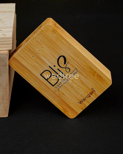 Bamboo Power Bank - Wl4007 Personalised Gifts