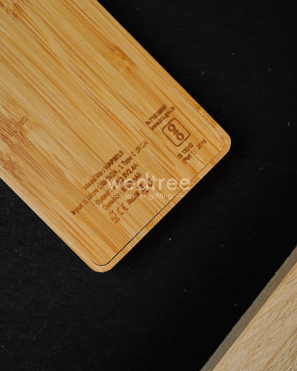 Bamboo Power Bank - Wl4007 Personalised Gifts
