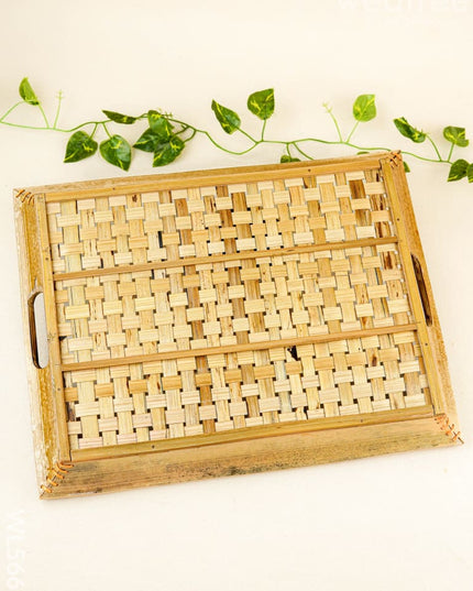 Bamboo Tray - 15x12 inch - WL5669 - Wooden Trays