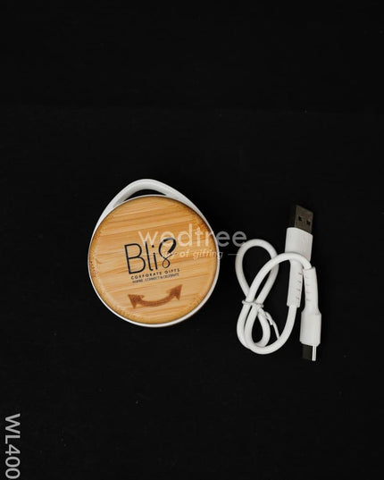 Bamboo Wireless Earbuds - Wl4008 Personalised Gifts