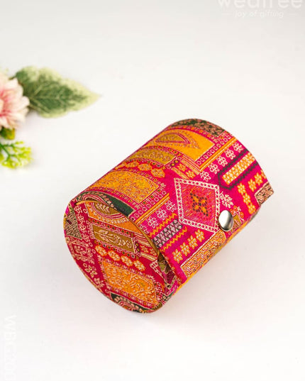 Banarasi Bangle Box - 4 inch - WBG2009 - Jewellery Holders RG