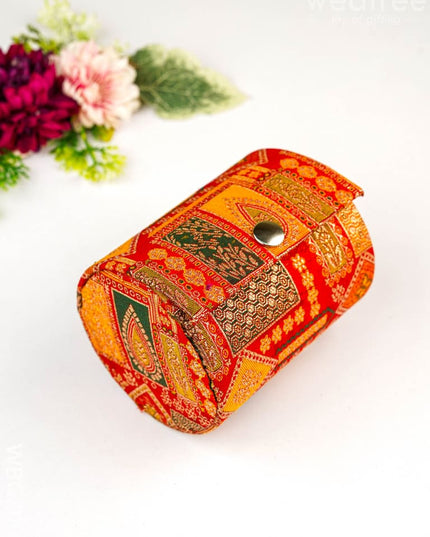 Banarasi Bangle Box - 4 inch - WBG2009 - Jewellery Holders RG