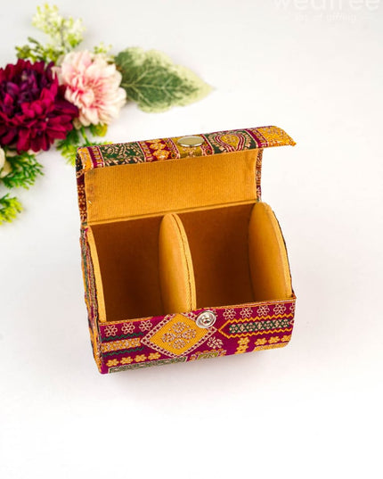 Banarasi Bangle Box - 4 inch - WBG2009 - Jewellery Holders RG