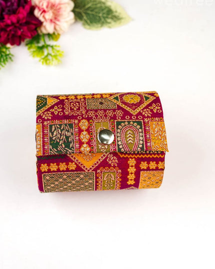 Banarasi Bangle Box - 4 inch - WBG2009 - Jewellery Holders RG