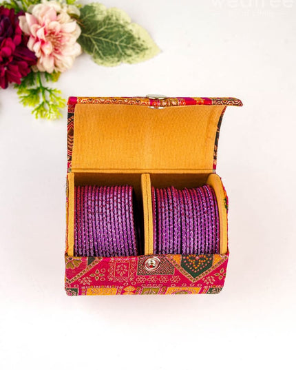 Banarasi Bangle Box - 4 inch - WBG2009 - Jewellery Holders RG