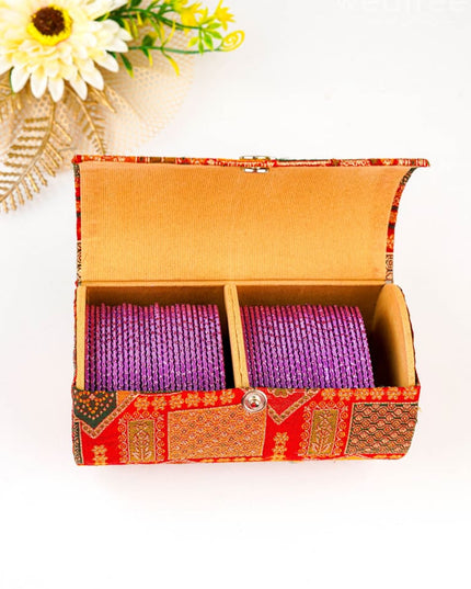 Banarasi Bangle Box - 5 inch - WBG2010 - Jewellery Holders RG