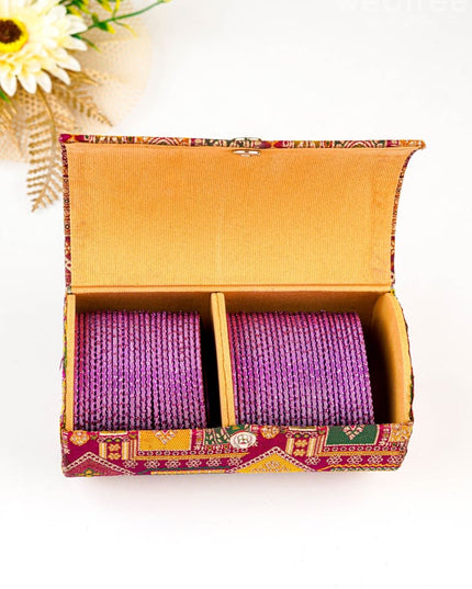 Banarasi Bangle Box - 5 inch - WBG2010 - Jewellery Holders RG
