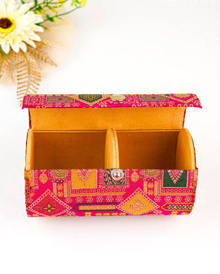 Banarasi Bangle Box - 5 inch - WBG2010 - Jewellery Holders RG