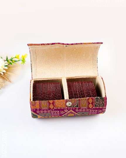 Banarasi Bangle Box - 5 inch - WBG2010 - Jewellery Holders RG