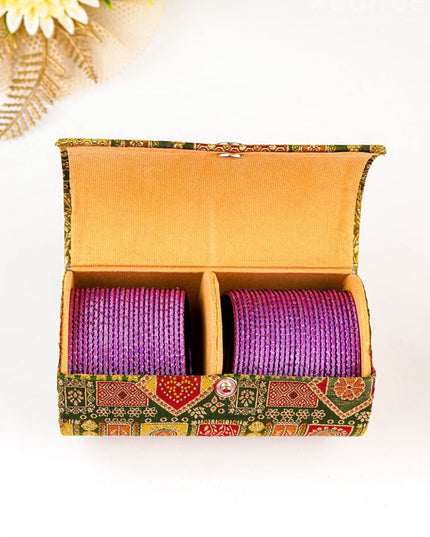 Banarasi Bangle Box - 5 inch - WBG2010 - Jewellery Holders RG