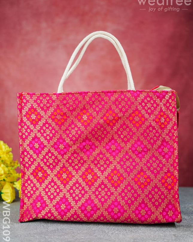 Banarasi Jute Bag - Wbg1092 Bags