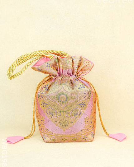 Banarasi Potli Bag - 10x9 Inch - WBG1983 - Potli Bags