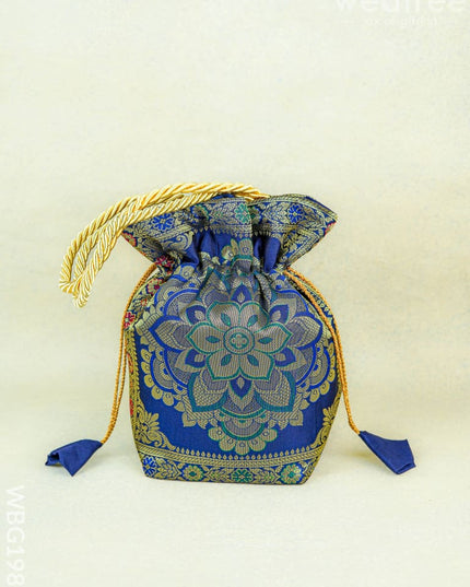 Banarasi Potli Bag - 10x9 Inch - WBG1983 - Potli Bags