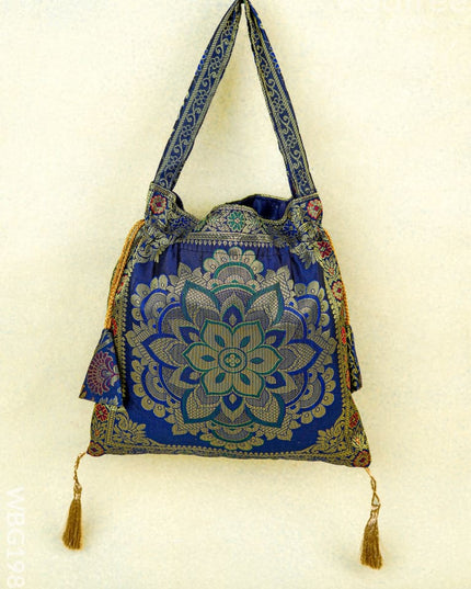 Banarasi Potli Bag - 10x9 Inch - WBG1989 - Potli Bags