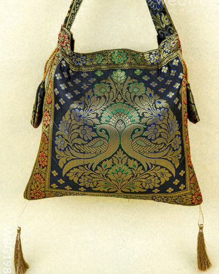 Banarasi Potli Bag - 10x9 Inch - WBG1989 - Potli Bags